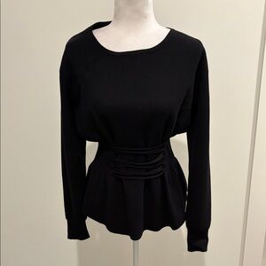 NWT Evereve Jamison Cinch Waist sweater Sz M